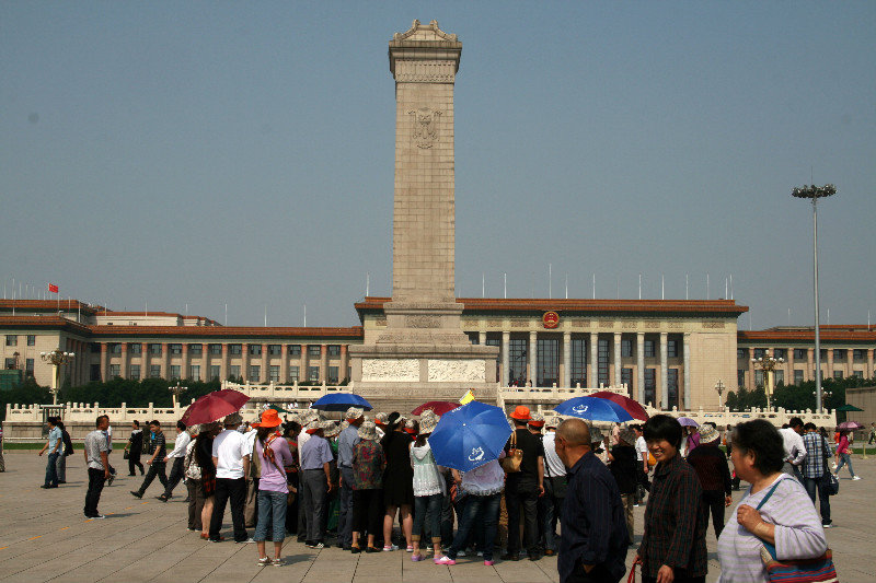 Monument to the People's Heroes at Tiananmen Square