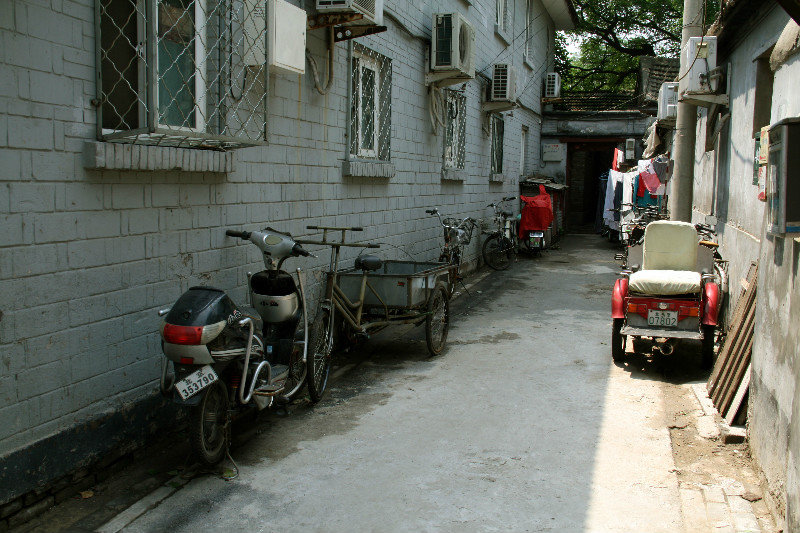 back alleys in Beijing