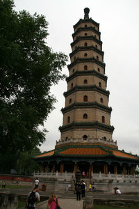 pagoda in the summer palace gardens