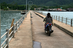 long pier at old Lanta town