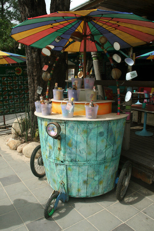 fancy drink stand