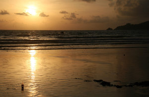 lovely sunset at Patong
