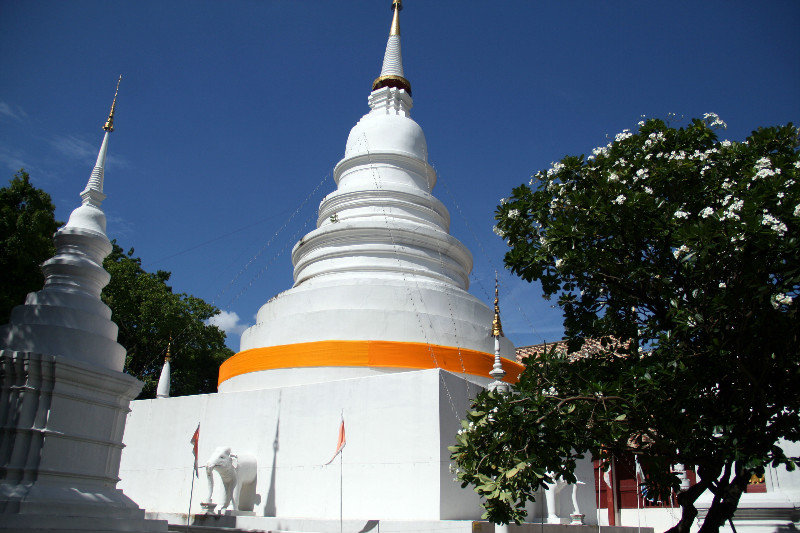 big stupa at Phra Singh