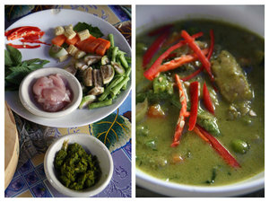 Grant's yummy green curry