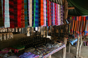 goods for sale at the village