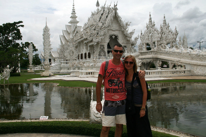 at the White Temple