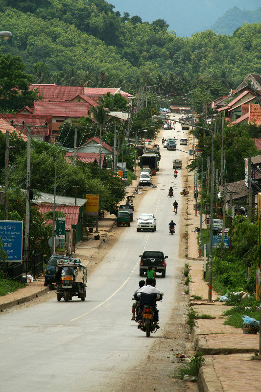 streets of Luang Prabang