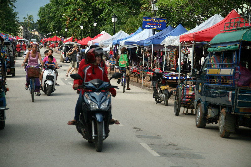 in Luang Prabang