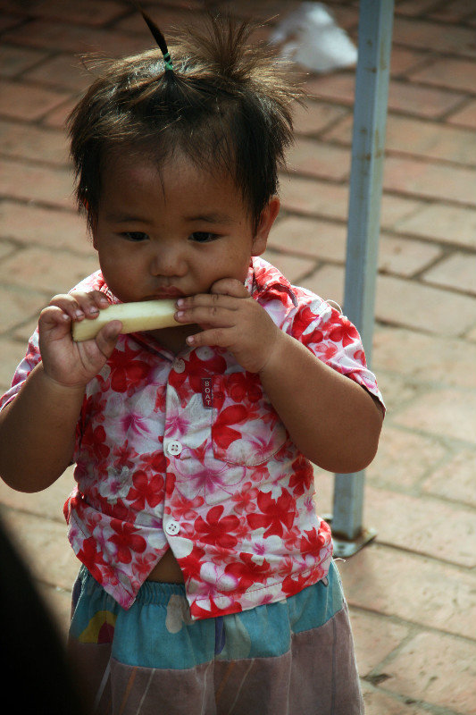 little cutie in Luang Prabang