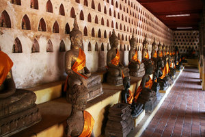 Buddha statues at Wat Si Saket