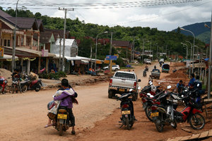 man street in Muang Khoun
