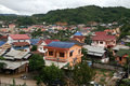 the roofs of Sam Neua