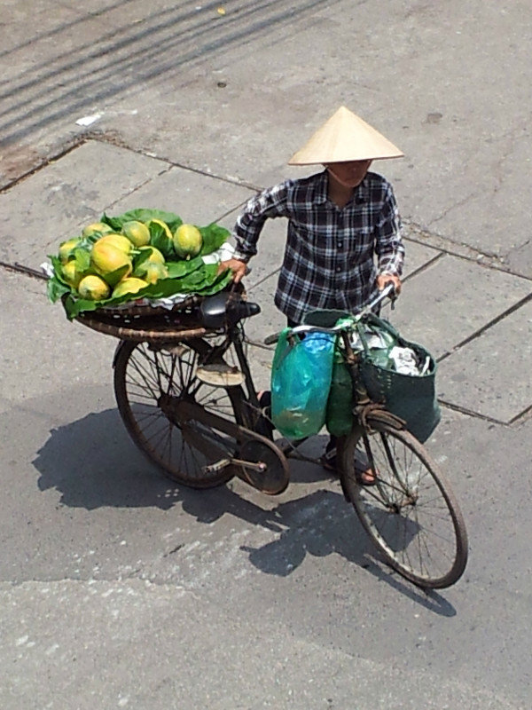 typical sight in Hanoi