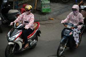 another typical sight in Hanoi