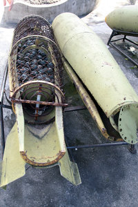 cluster bomb at the Army Museum