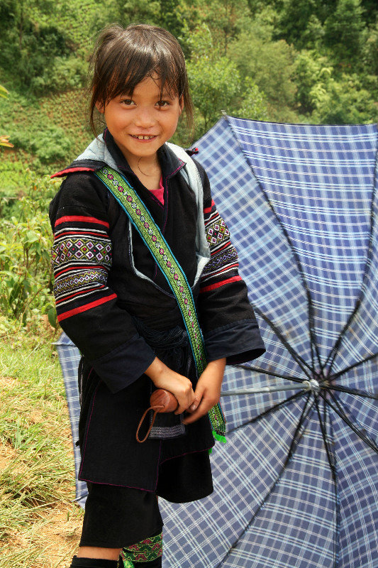 little Hmong girl