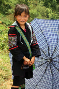 little Hmong girl