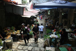 at Sapa market