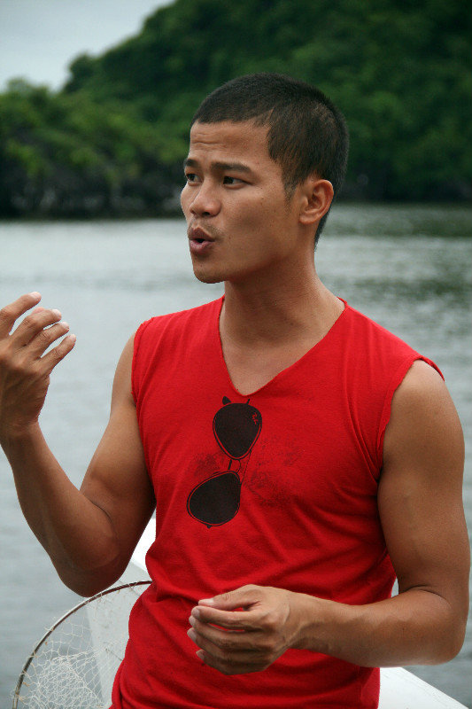 our guide, Chuk