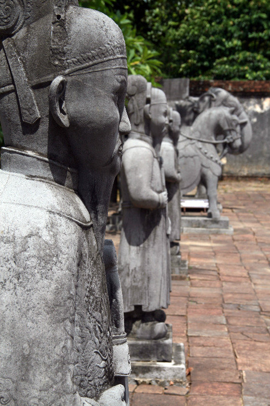 at Minh Mang Tomb
