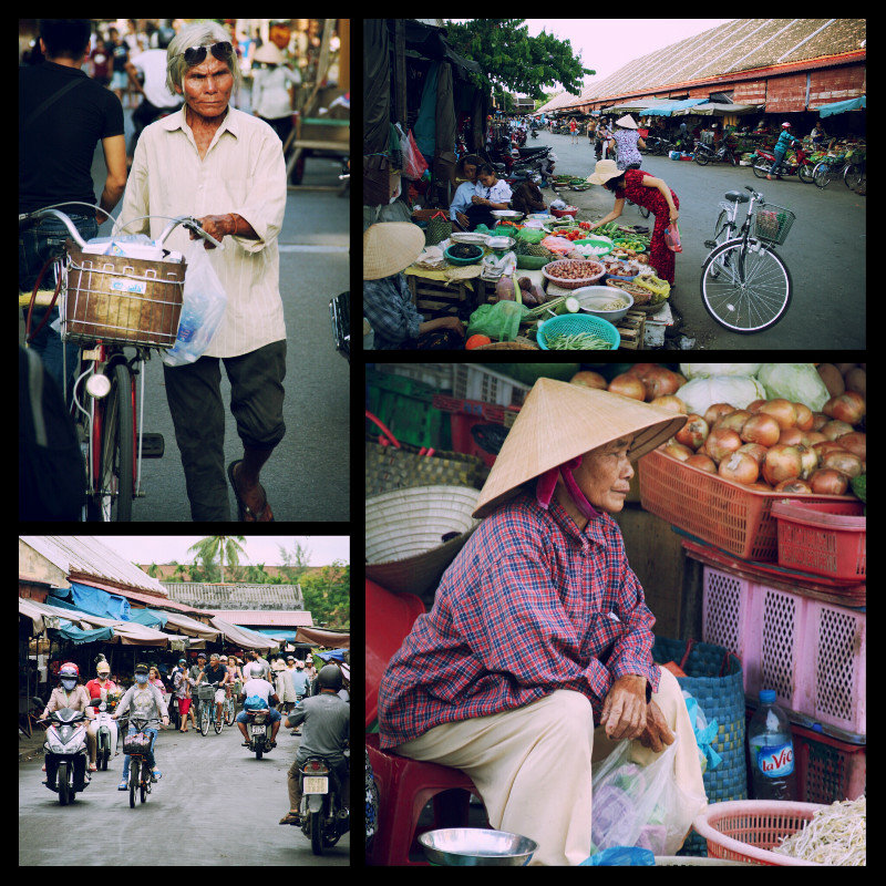 at the market in Hoi An