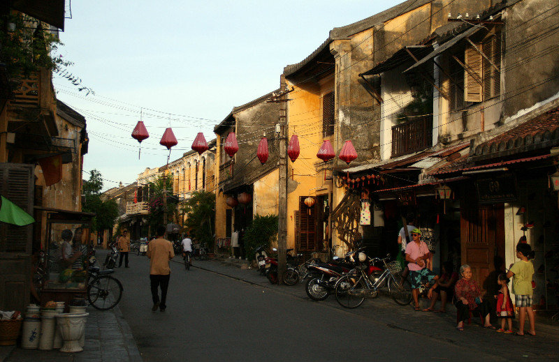 the streets of Hoi An
