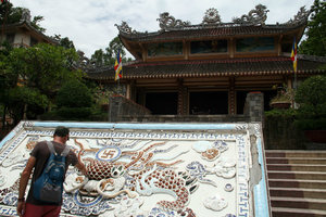 at Long Son Pagoda in Nha Trang