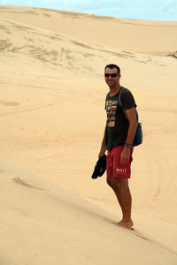 walking around the white dunes...