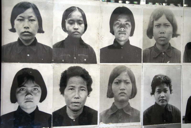 some very young faces of Pol Pot's forces...