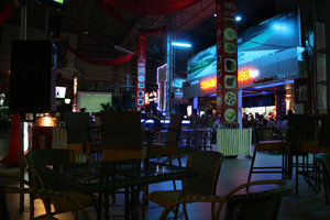 one of many 'entertainment' zones in Phnom Penh