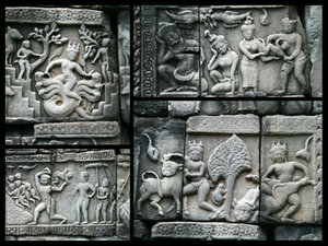 carvings at Baphuon