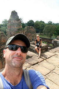 relaxing at Pre Rup...