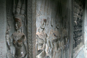 incredible carvings at Angkor Wat