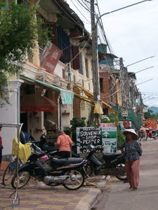 the streets of Kampot