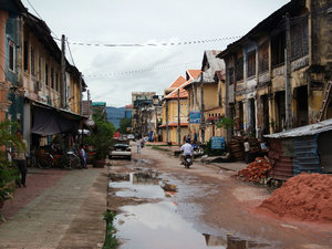 the streets of Kampot