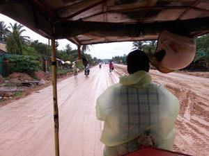 heading out from Kampot to the pepper farm...