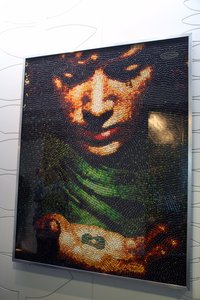 Frodo made out of 20,000 jelly beans 