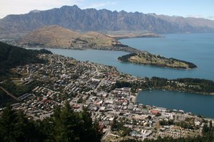 That's what I call a nice view! In Queenstown 