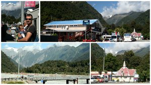 Lunch stop at Franz Josef