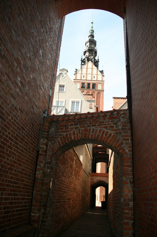In the Old Town, Elblag