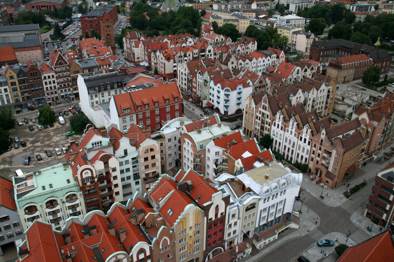 Old Town panorama from St Nicholas Cathedral