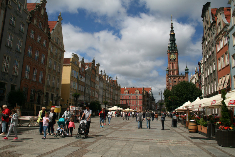 Dlugi Targ (Long Market) in Gdansk