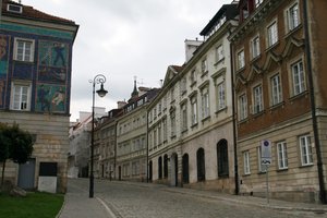 Walking around the Old Town in Warsaw