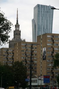 Slightly gloomy side of Warsaw