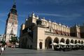 At the Main Market Square in Krakow