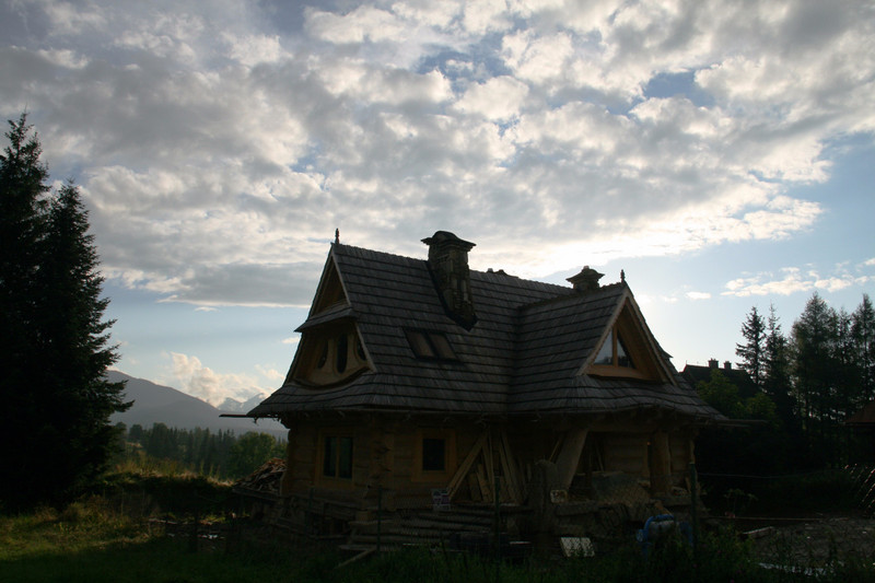 Typical architecture around Zakopane