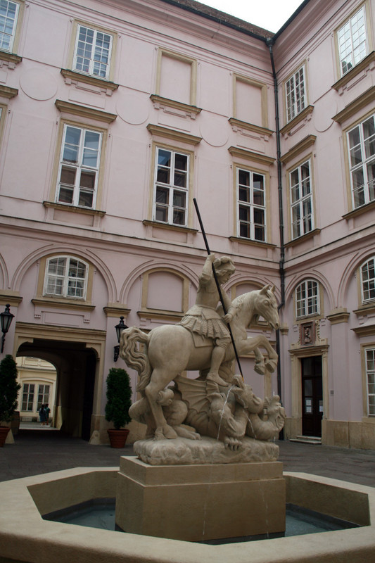 In the Old Town of Bratislava