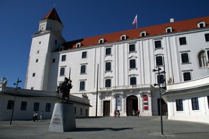 The castle in Bratislava
