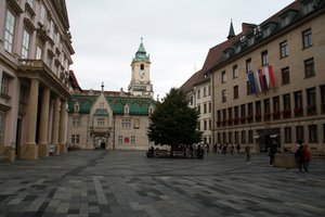 In the Old Town of Bratislava