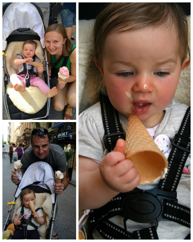 The best ice cream in Budapest! YUM!